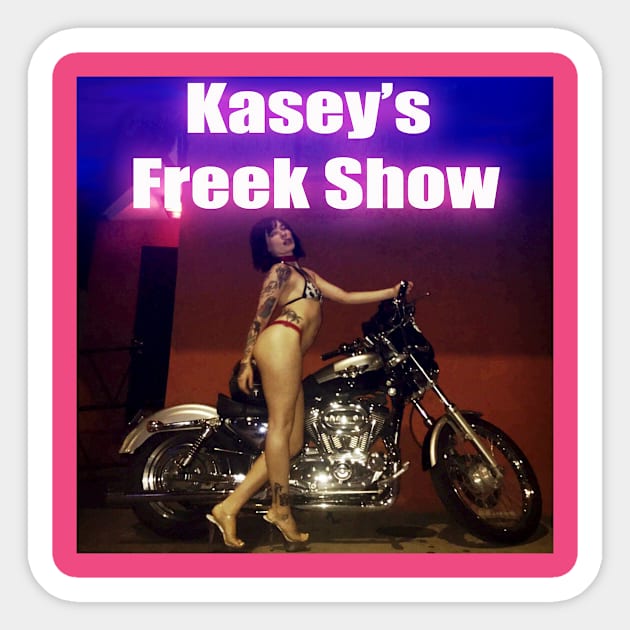 Kasey's Freek Show Sticker by meltdownnetwork